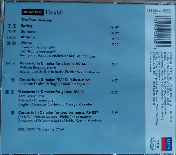 The World Of Vivaldi