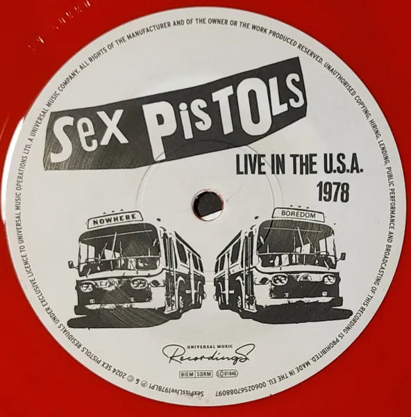 Live In The U.S.A. (South East Music Hall, Atlanta) (January 5th 1978)