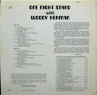 One Night Stand With Woody Herman