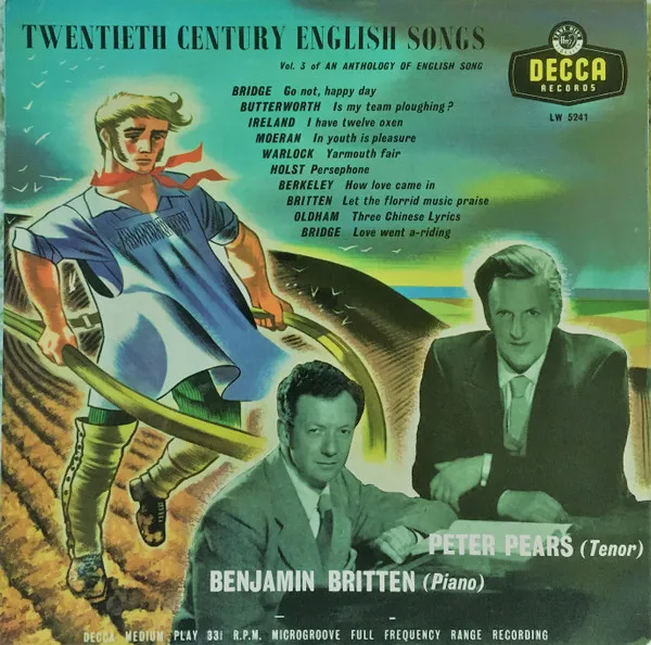 Twentieth Century English Songs - An Anthology Of English Song Vol.3