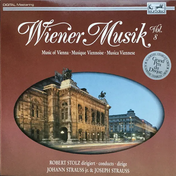 Wiener Musik Vol. 8 (Music Of Vienna • Musique Viennoise • Musica Viennese)