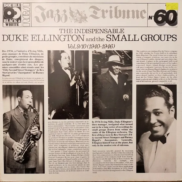 The Indispensable Duke Ellington And The Small Groups - Vol.9/10 (1940-1946)