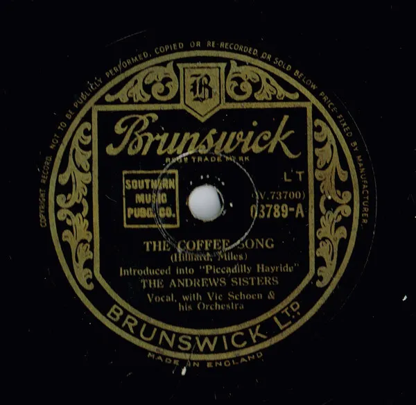 The Coffee Song / A Rainy Night In Rio