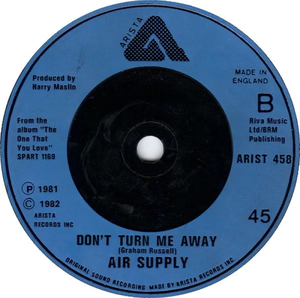 Here I Am / Don't Turn Me Away