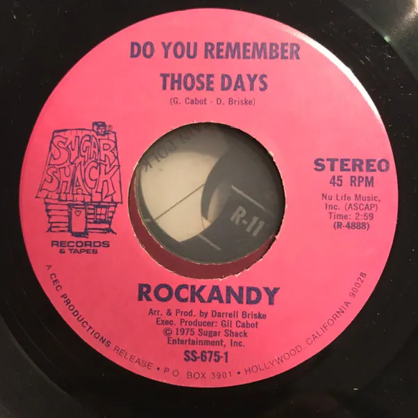 Do You Remember Those Days