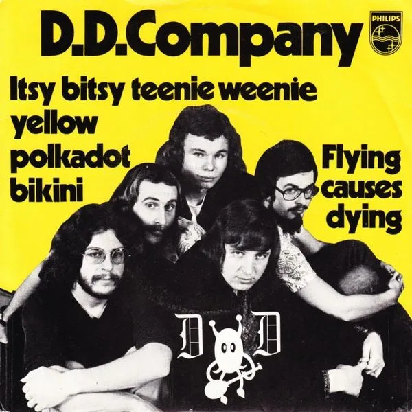Itsy Bitsy Teenie Weenie Yellow Polkadot Bikini / Flying Causes Dying