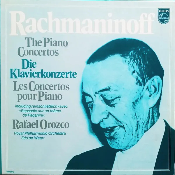 The Piano Concertos = Die Klavierkonzerte = Les Concertos Pour Piano (Including = Einschließlich = Avec « Rapsodie Sur Un Thème De Paganini »