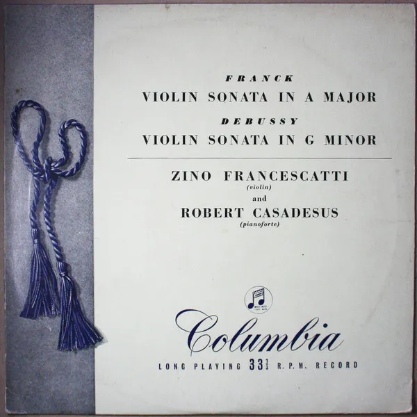 Violin Sonata In A Major / G Minor