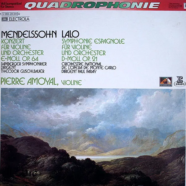 Konzert Für Violine Und Orchester E-Moll Op.64 / Symphonie Espagnole Für Violine Und Orchester D-Moll Op.21