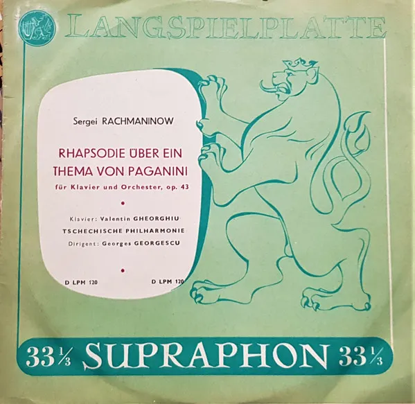 Rhapsodie Über Ein Thema Von Paganini