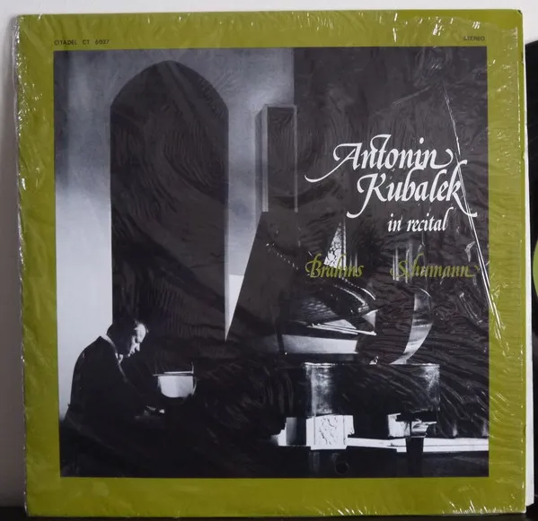 Antonin Kubalek In Recital