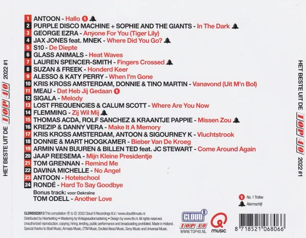 Qmusic Pres.Best of Top 40 2022-1