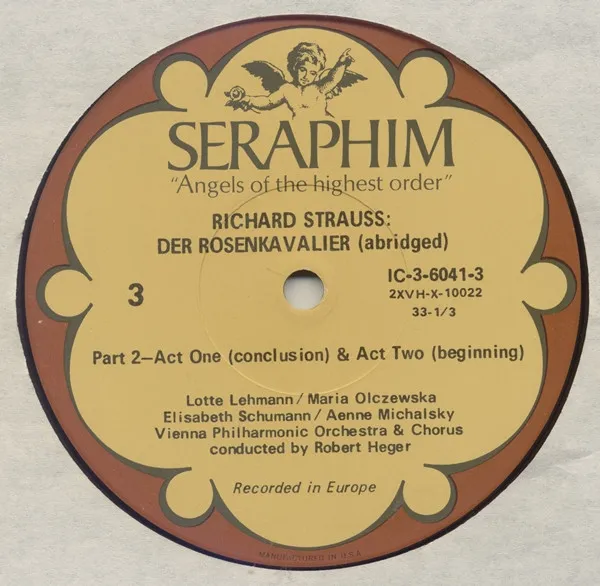 Der Rosenkavalier (Abridged)