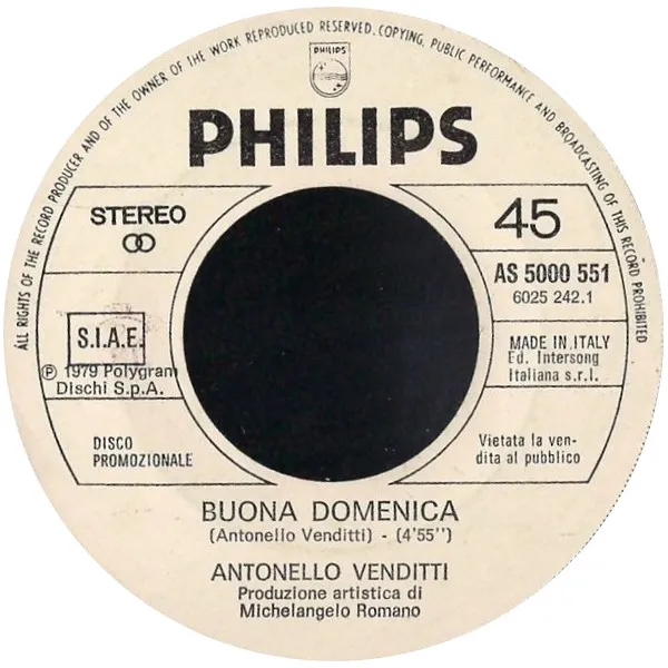 Buona Domenica / Faccia Di Luna