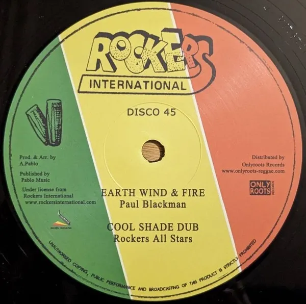 Earth Wind & Fire / Ras. Menilik Congo (Harp)