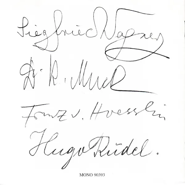 Bayreuth Festival, 1927 - Columbia Records