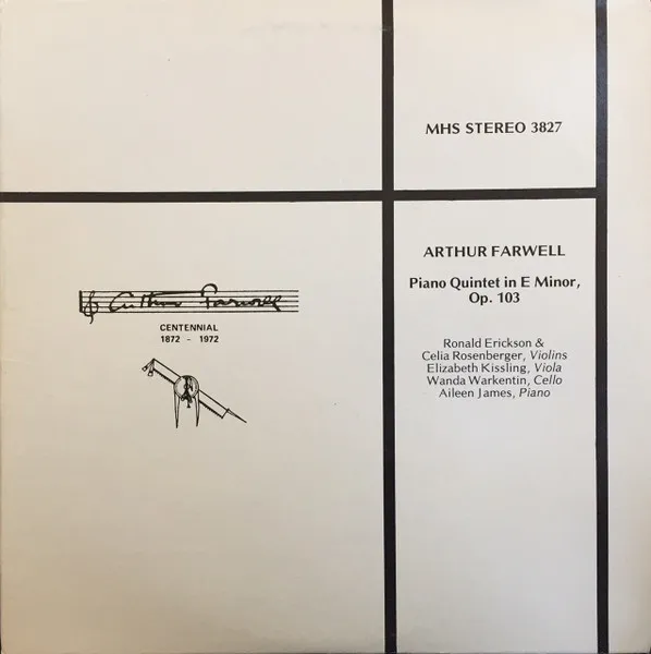 Piano Quintet In E Minor, Op. 103