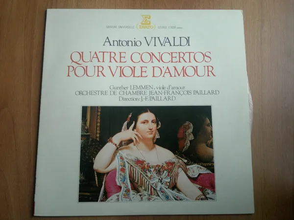 Quatre Concertos Pour Viole D'Amour