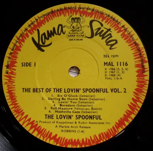 The Best Of The Lovin' Spoonful Vol. 2
