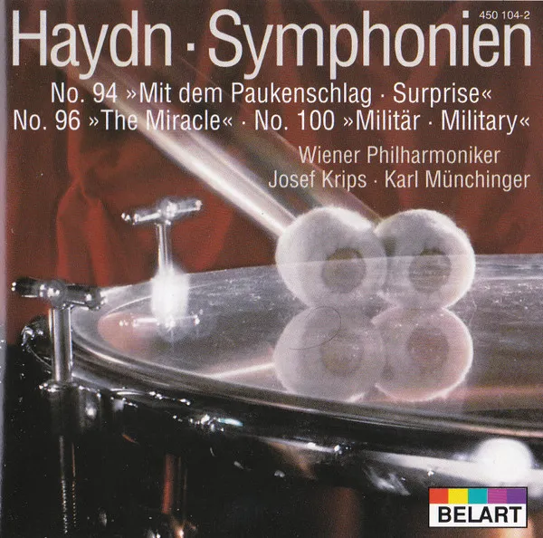 Symphonien • No. 94 »Mit Dem Paukenschlag • Surprise« No.96»The Miracle« • No 100 »Militär • Military«