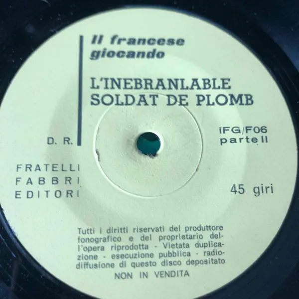 L'Ineabranlable Soldat De Plomb