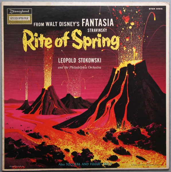 From Walt Disney's Fantasia: Rite Of Spring / Toccata And Fugue