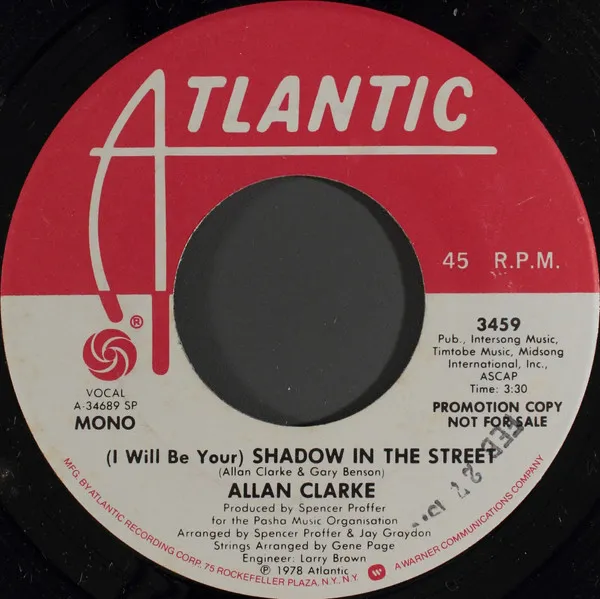 (I Will Be Your) Shadow In The Street
