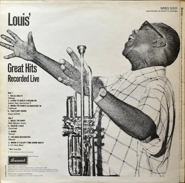 Louis' Great Hits Recorded Live