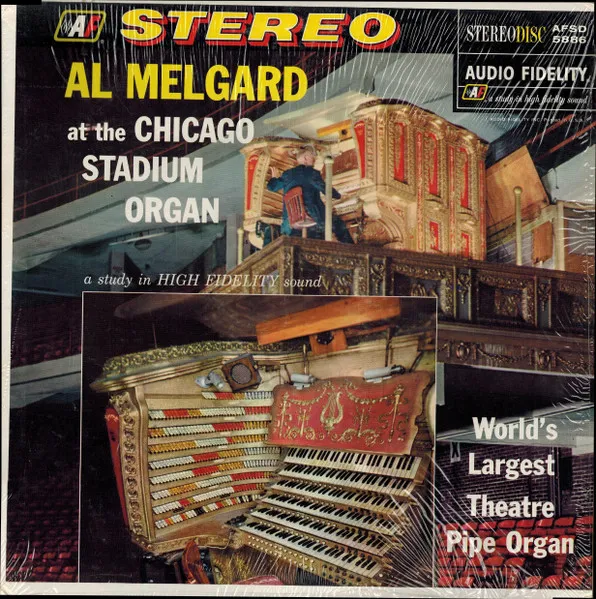 Al Melgard At The Chicago Stadium Organ