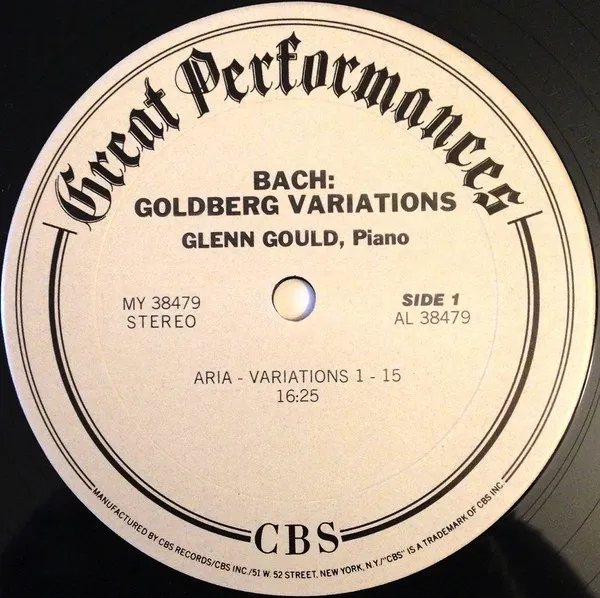 The Goldberg Variations - Glenn Gould's Debut Recording Of 1955