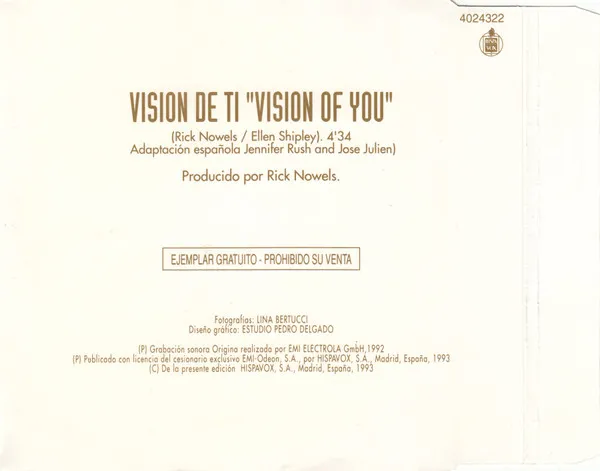 Vision De Ti “Vision Of You”