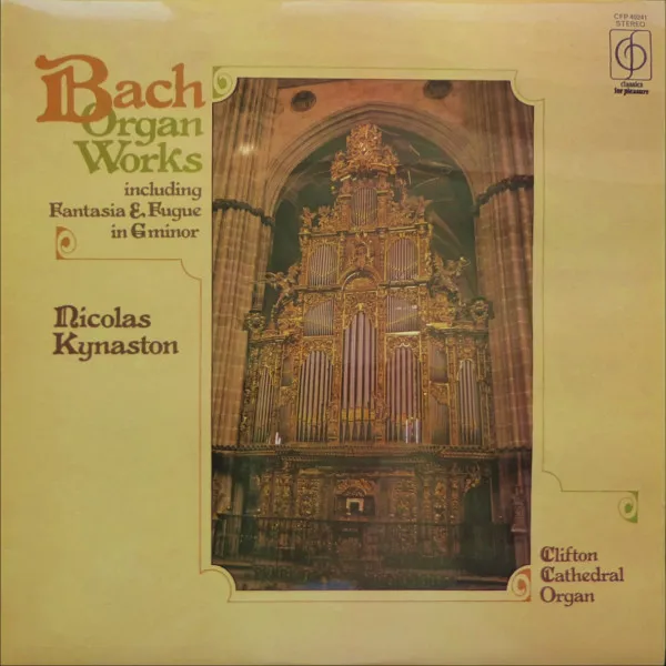 Organ Works (Including Fantasia & Fugue In G Minor)