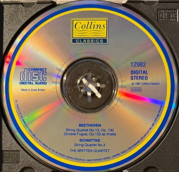 String Quartet No.13 Op.130 / String Quartet No.3