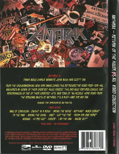 Return Of The Killer A's - Video Collection