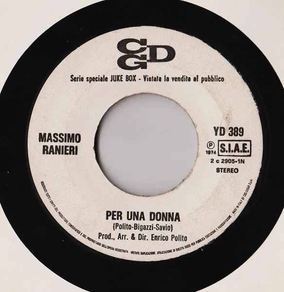 Per Una Donna / Guarda Che Ti Amo