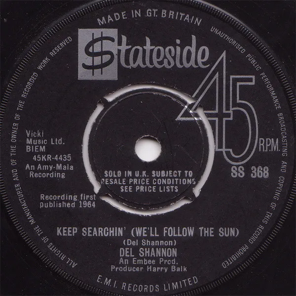 Keep Searchin' (We'll Follow The Sun)