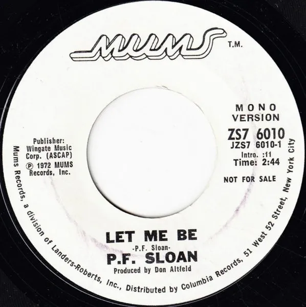 Let Me Be
