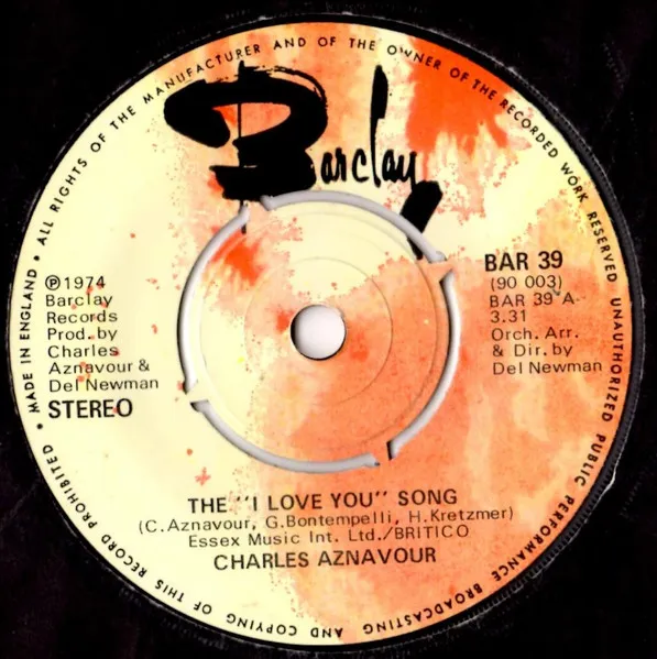 The "I Love You" Song