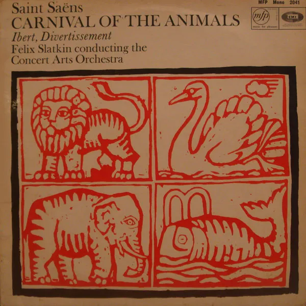 Saint-Saëns: Carnival Of The Animals / Ibert: Divertissement