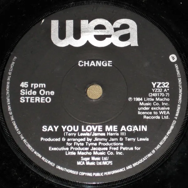 Say You Love Me Again