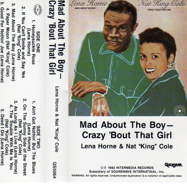 Mad About The Boy – Crazy 'Bout That Girl