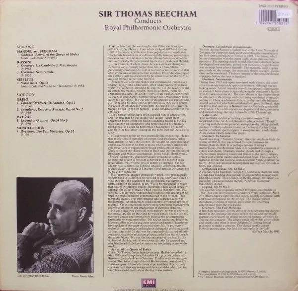 Sir Thomas Beecham Conducts