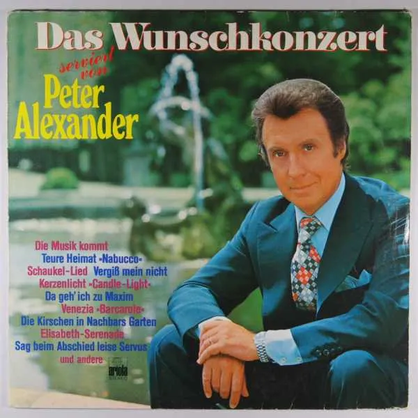 Das Wunschkonzert Serviert Von Peter Alexander