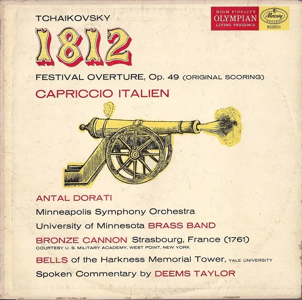 1812 Festival Orchestra, Op. 49 (Original Scoring) / Capriccio Italien