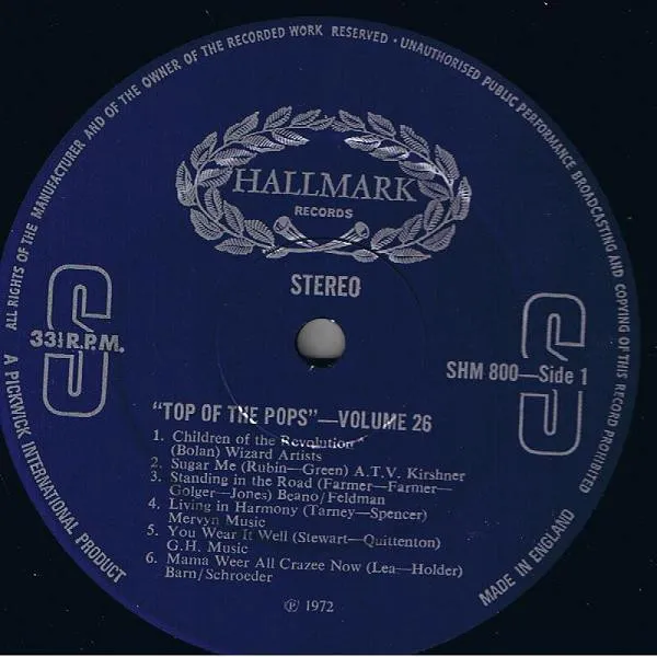 Top Of The Pops Volume 26