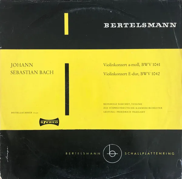 Violinkonzert A-Moll BWV 1041 / Violinkonzert E-Dur BWV 1042