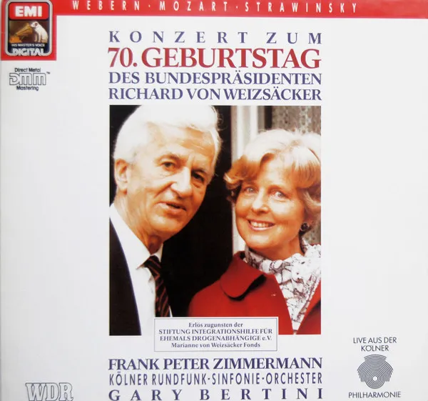 Konzert Zum 70.Geburtstag Des Bundespräsidenten Richard Von Weizäcker