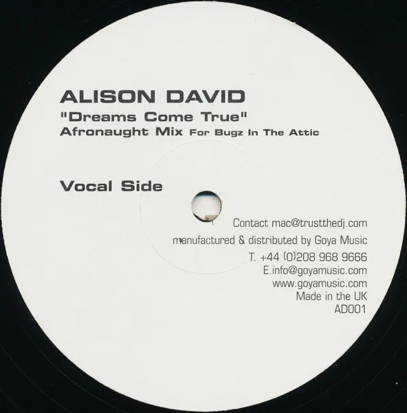Dreams Come True (Afronaught Mix)