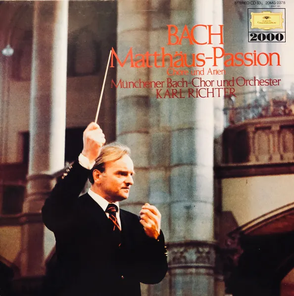 Matthäus-Passion Chöre Und Arien