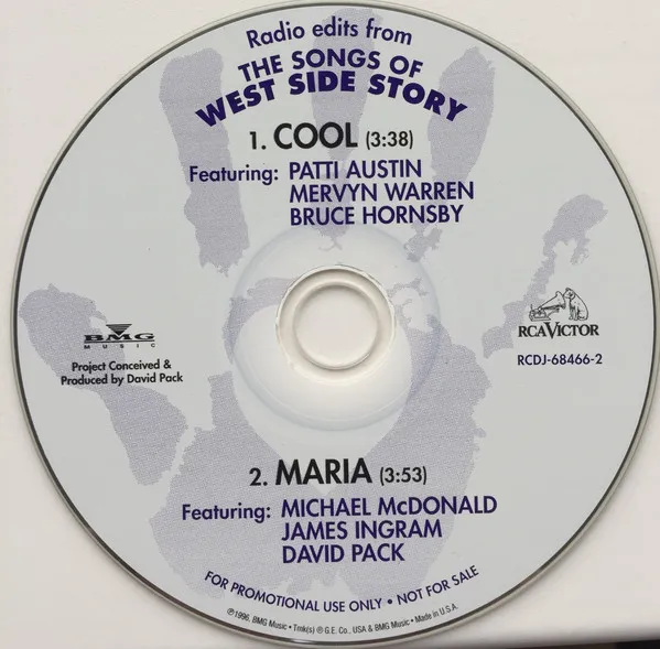 Radio Edits From The Songs Of West Side Story